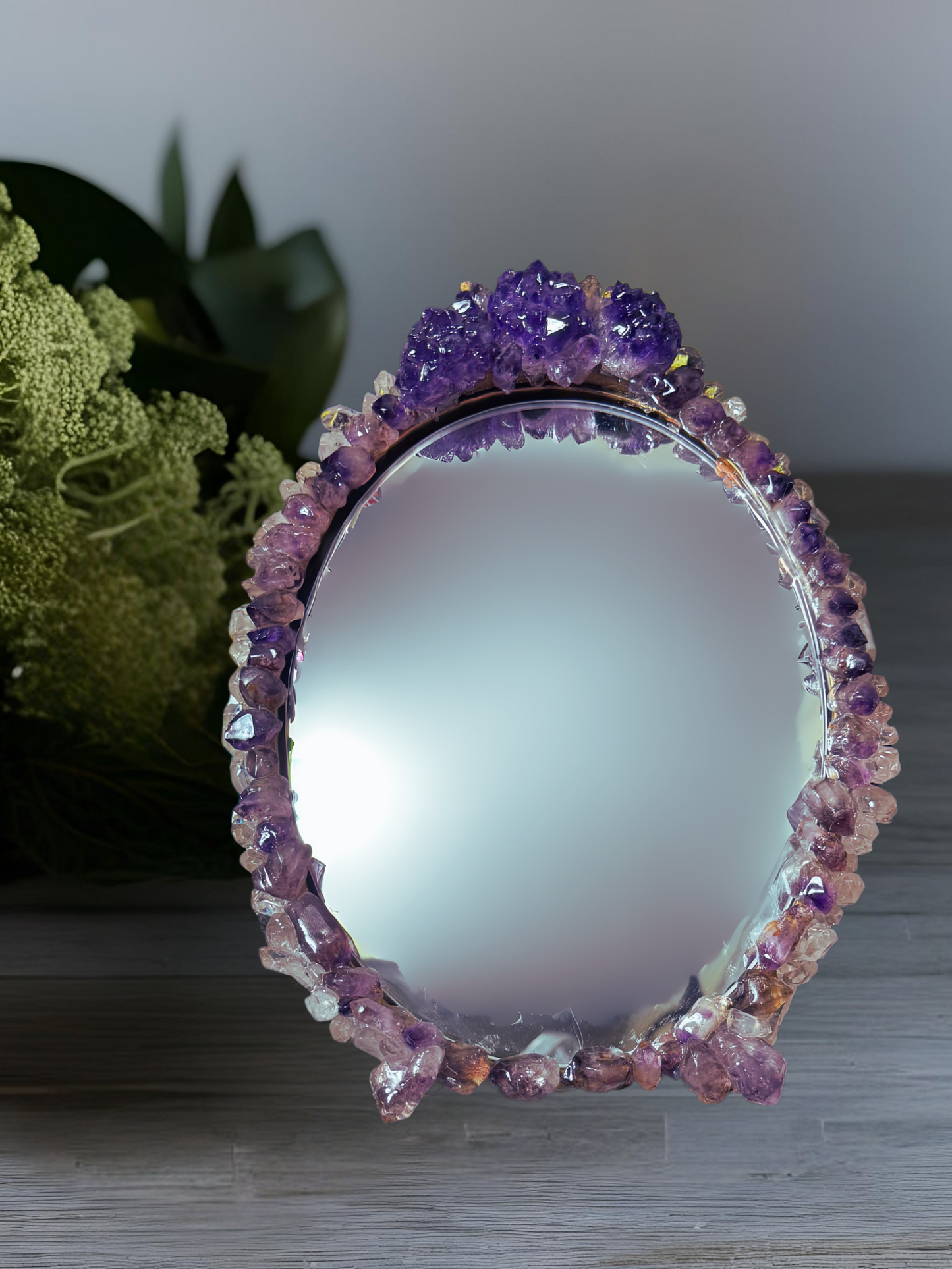 Cassiopeia Gemstone Encrusted Vanity Mirror