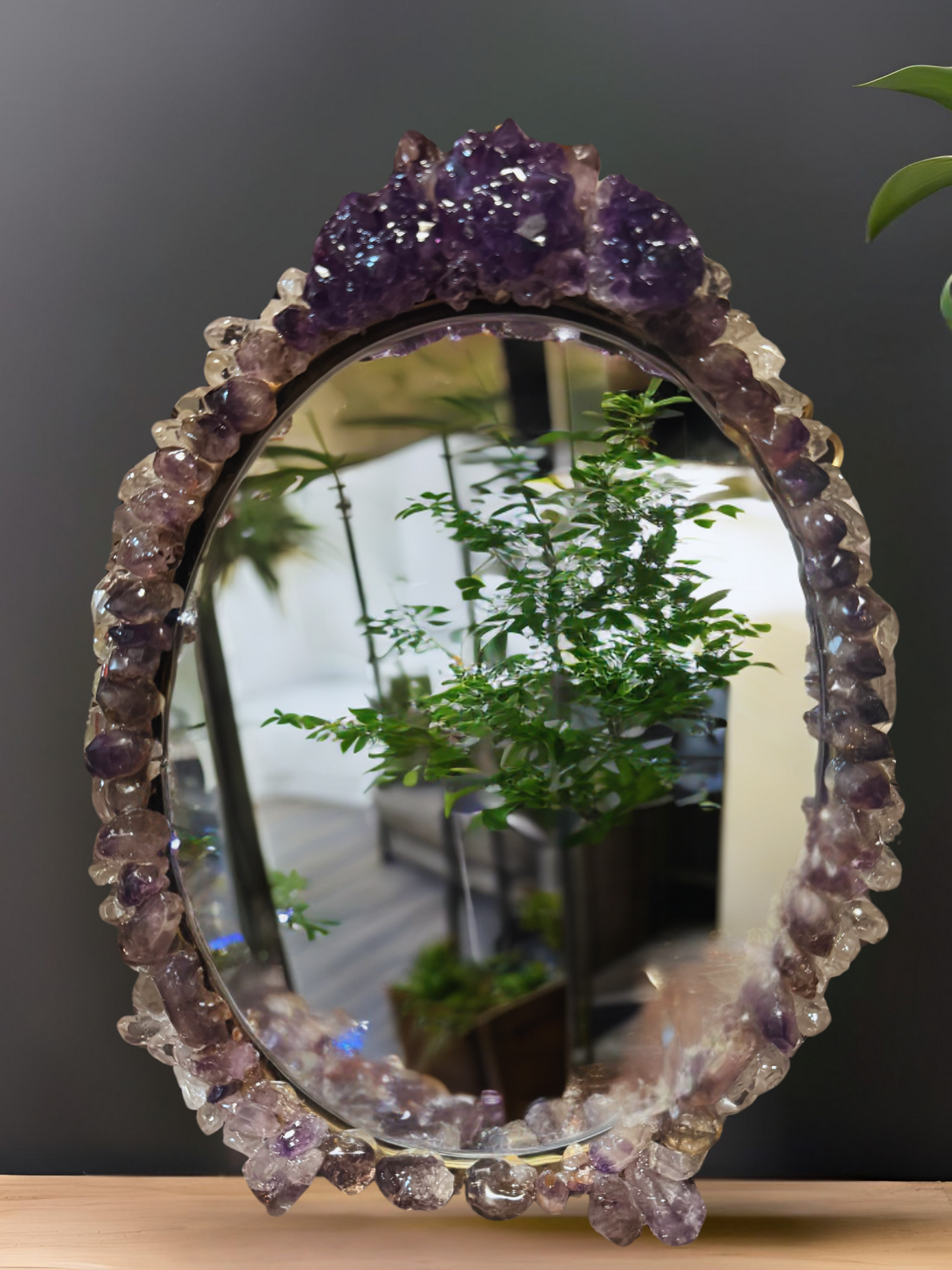 Cassiopeia Gemstone Encrusted Vanity Mirror